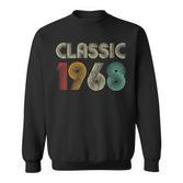 Klassisch 1968 Vintage 55 Geburtstag Geschenk Classic Sweatshirt