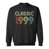 Klassisch 1999 Vintage 24 Geburtstag Geschenk Classic Sweatshirt