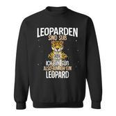 Leoparden Sind Süß Leopard Sweatshirt