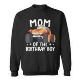 Monster Truck Passende Mutter Des Geburtstagskindes Sweatshirt