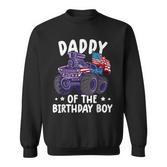 Monstertruck Vater Geburtstagskind Sweatshirt für Familienfeiern
