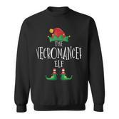 Necromancer Elf Passender Pyjama Weihnachten Sweatshirt