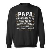 Papa Zum Vatertag Geschenk Für Papa Geburtstag Vater Sweatshirt