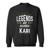 Personalisiertes Legends Sweatshirt mit KARI Design, Unikat Tee