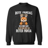 Rote Pandas Sind Süß Roter Panda Sweatshirt
