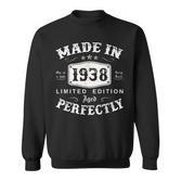 Vintage 1938 Made In 1938 85 Geburtstag Mann Frau 85 Jahre V2 Sweatshirt