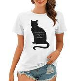 Verrückte Katzen Mama Katzenbesitzer Katze Mutter Geschenk Frauen Tshirt