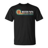 1981 Geburtstag Jahrgang Retro Vintage Geschenk Bester Papa T-Shirt
