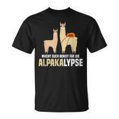 Alpakalypse Alpaka Alpakawanderung Geschenk T-Shirt