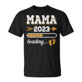 Damen Mama 2023 Loading Zukünftige Mutter 2023 Vintage T-Shirt