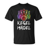 Kegel Mädel Kegelverein Kegelkönigin Sport Damen Kegeln T-Shirt