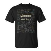 Mathe Geburtstag Geschenk 100 Jahre Opa Oma 100 Geburtstag T-Shirt