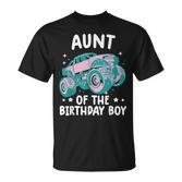 Monster Truck Passende Tante Des Geburtstagskindes T-Shirt