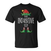 Neugieriges Elfen-Shirt für Familien, Passender Weihnachts-Pyjama
