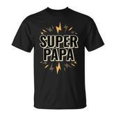 Super Papa Superheld T-Shirt, Lustiges Herren Geburtstagsgeschenk