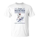 Lustiges Skifahren T-Shirt für Mädchen, Party & Pistenspaß Motiv