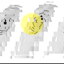 (happysmile様) 70S Yellow Smile Face Cute Happy X Eyes Smiling Face Long