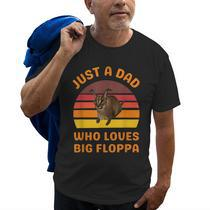 Big Floppa Meme Cat' Men's Tall T-Shirt