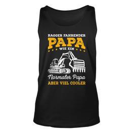 Digger Driving Dad Digger Driver Tank Top - Seseable