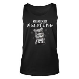 Lustiges Nölpferd Nilpferd Sternzeichen Geschenk Fun Tank Top - Seseable