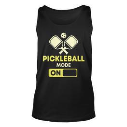 Pickleball Modus Ein Pickleball Schläger Und Ball Tank Top - Seseable