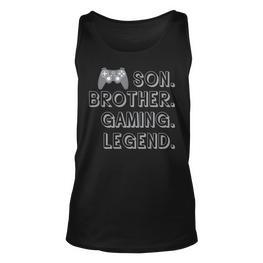 Sohn Bruder Gaming Legend Gaming Nage Boys Gamer Tank Top - Seseable