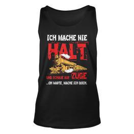 Zug Train Schaffner Bahn Mann Junge Geschenk Eisenbahn Tank Top - Seseable