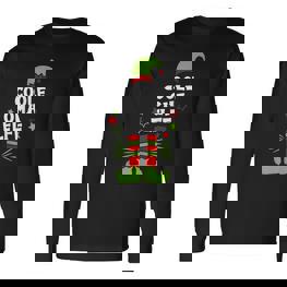 Damen Langarmshirts Coole Oma Elfe - Partnerlook für Weihnachten - Seseable