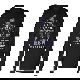 Langarmshirts für pensionierte Polizisten, Legende im Ruhestand - Seseable