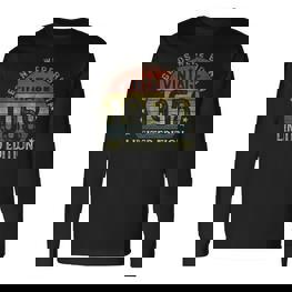 Legenden 1958 - 65. Geburtstag Herren Langarmshirts, Jahrgangs-Geschenk - Seseable