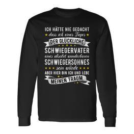 Lustiges Schwiegervater Geschenk Schwiegersohn Spruch Langarmshirts - Seseable