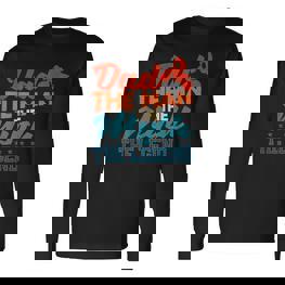 Papa Dirt Bike Motocross MX Rider Langarmshirts: Mann Mythos Legende - Seseable