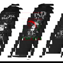 Papa Elf Outfit Weihnachten Familie Elf Weihnachten Langarmshirts - Seseable