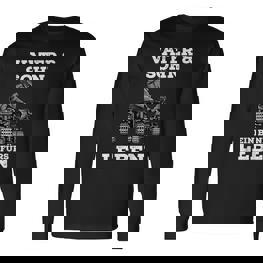 Quad Vater Sohn Papa Atv Fahrer Vatertag Langarmshirts - Seseable