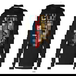 Scuba Vintage Diver Unterwasser Schwimmen Taucher Geschenk Langarmshirts - Seseable