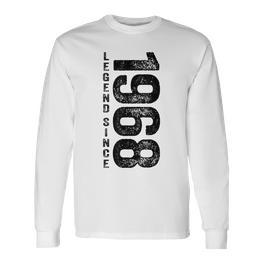 Legend Since 1968 Geburtstag Geschenke Legendär Seit 1968 Langarmshirts - Seseable