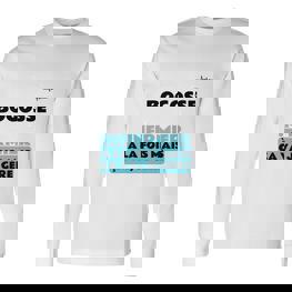 Pflegekraft Herren Langarmshirts Bogosse Infirmier, ich manage das - Lässiges Statement - Seseable