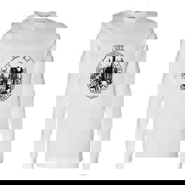 Weißes Herren-Langarmshirts Outdoor-Motiv Go Outside - Worst Case Scenario Vintage - Seseable