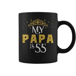 My Papa Is 55 Years Old 1967 55 Geburtstag Geschenk Für Papa Tassen - Seseable