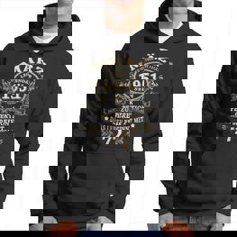 72 Geburtstag Geschenk Mann Mythos Legende März 1951 Hoodie - Seseable