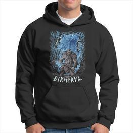 Berserker Wikinger-Krieger Nordische Heidnische Walhalla Hoodie - Seseable