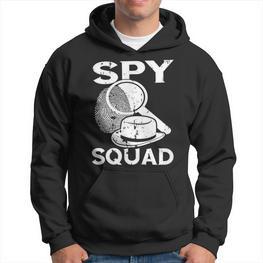 Detektiv Spy Squad Spy Kostüm Investigate Espionage Agent Hoodie - Seseable