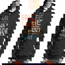 Epic Since August 1976 46 Jahre Alt 46 Geburtstag Vintage Hoodie - Seseable