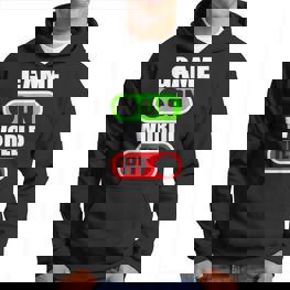 Game On World Off Gamer Gaming Konsole Gamepad Zocken Hoodie - Seseable