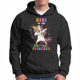 Gigi Of The Birthday Princess Lustiges Einhorn Dab-Geschenk Hoodie - Seseable