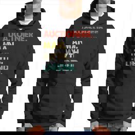 Herren Auktionator Mann Mythos Legende Hoodie - Seseable