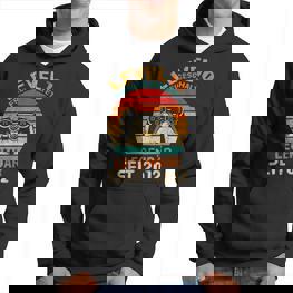 Level 10 Freigeschaltet 10 Geburtstag Gaming Gamer Hoodie - Seseable