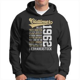 Lustig 60 Jahre Oldtimer 1962 Vintage 60 Geburtstag Hoodie - Seseable