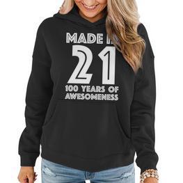 100. Geburtstag Hoodie: Geschenk für 100-jährige Frauen und Omas - Seseable