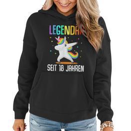 18 Geburtstag Geschenk Mädchen 18 Geburtstag Deko Junge V2 Frauen Hoodie - Seseable